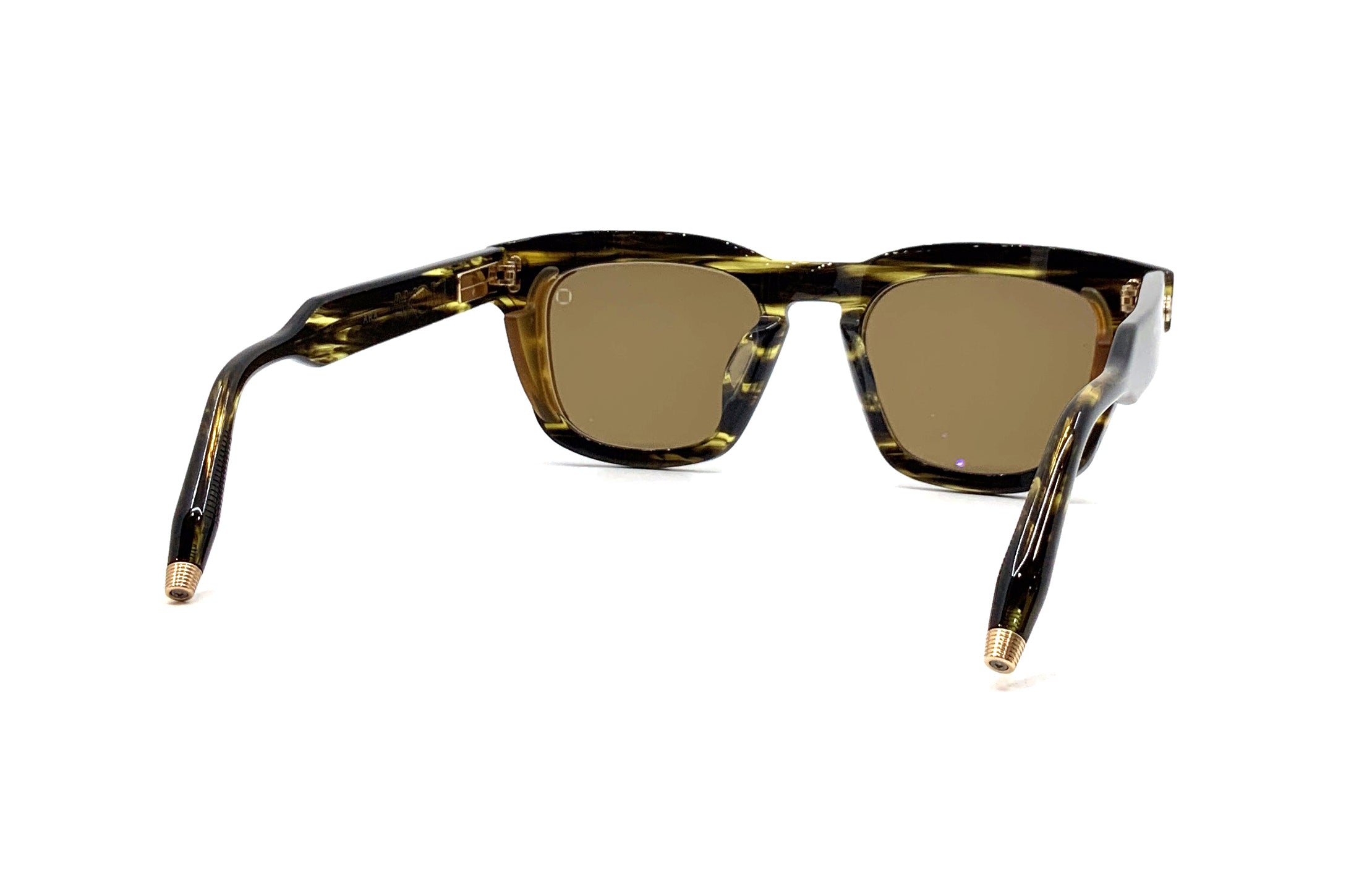Akoni Ara Sunglasses - Dark Tortoise & Crystal Amber Lenses for UV Protection - Perfect for Outdoor Activities, Beach, and Driving