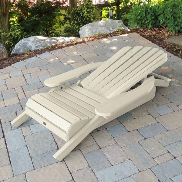 Hamilton Outdoor Folding & Reclining Adirondack Chair - Portable Patio Lounge Chair for Backyard, Poolside & Beach - Weather-Resistant Comfort for Relaxing Outdoors