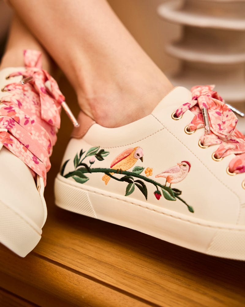 Floral Vegan Lace Shoes | Pink Ballet Flats for Women | Perfect for Weddings, Parties & Everyday Wear