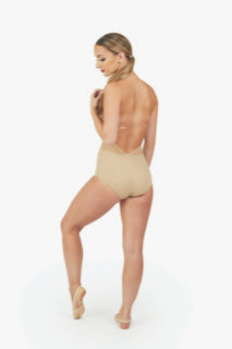 3765L Deep Plunge Front Low Back Camisole Underbodysuit - Sexy Lingerie for Women, Comfortable Shapewear for Evening Wear & Date Night Outfits
