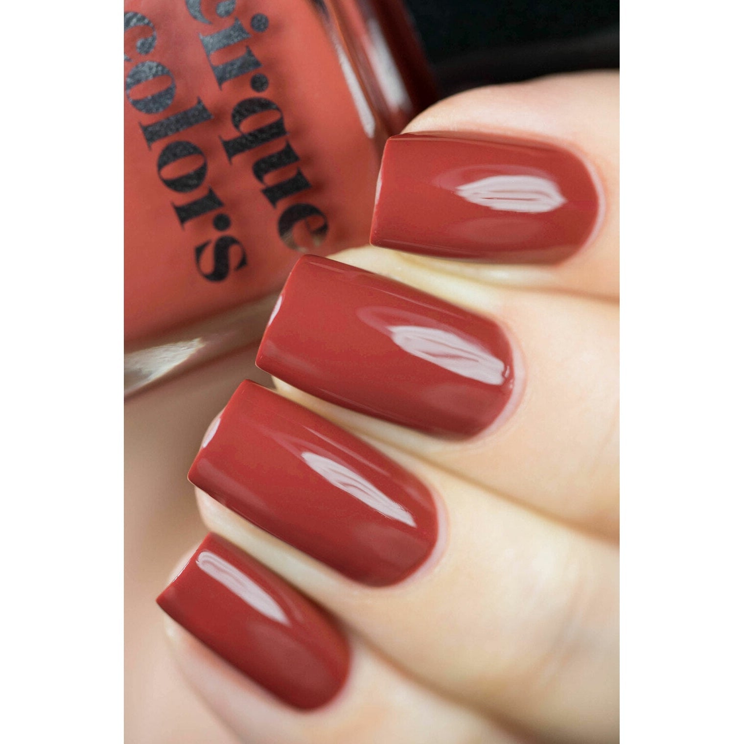 Cirque Colors Red Hook Nail Polish - 0.37 oz Long-Lasting Vegan Nail Lacquer for Salon-Quality Manicures at Home