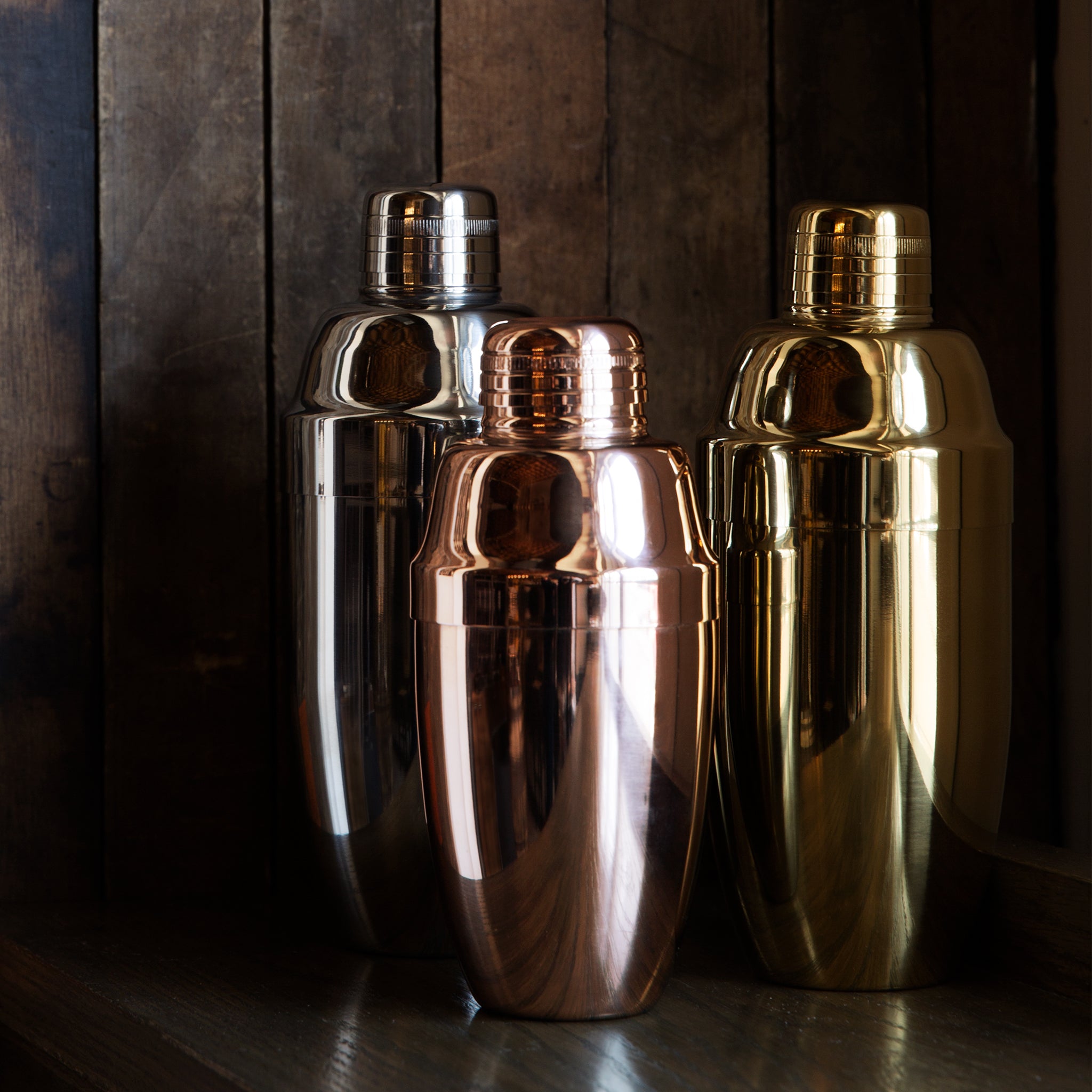 USAGI™ Heavyweight Copper Plated Cobbler Shaker 500ml (17oz) - Premium Cocktail Mixing Tool for Bartenders & Home Bars