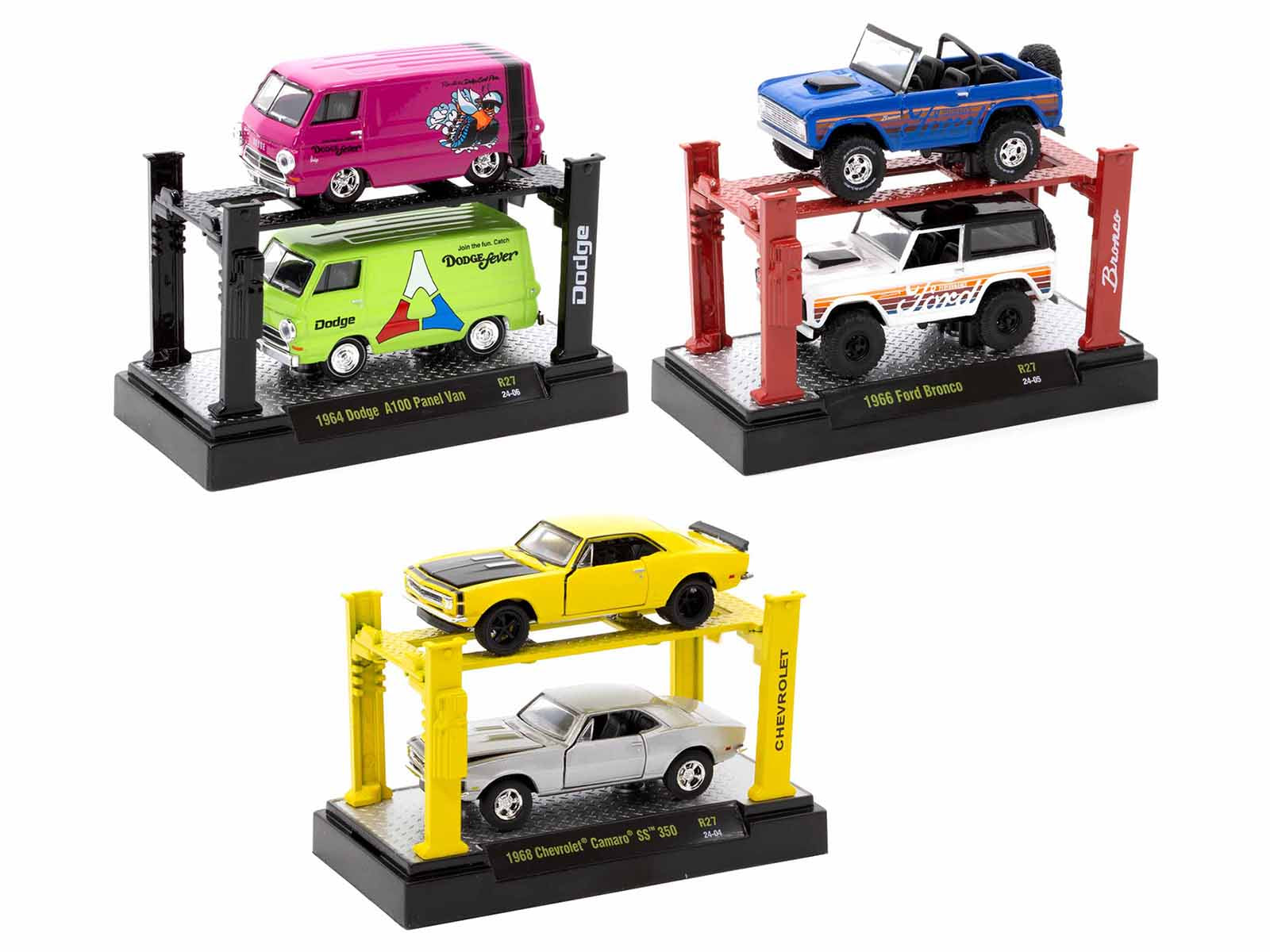 M2 Machines 1/64 Scale Diecast Model Cars - Limited Edition Series 27 (Set of 6) - Only 4750 Made Worldwide - Perfect for Collectors & Car Enthusiasts - Display on Shelves, Desks or in Showcases
