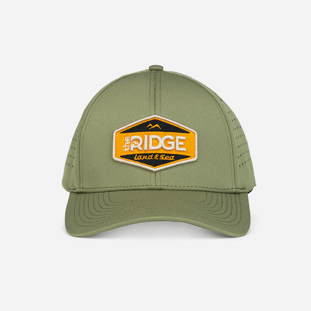 Ridge Apparel Land and Sea Snapback Hat - Adjustable Baseball Cap for Men & Women - Outdoor, Fishing, and Casual Wear