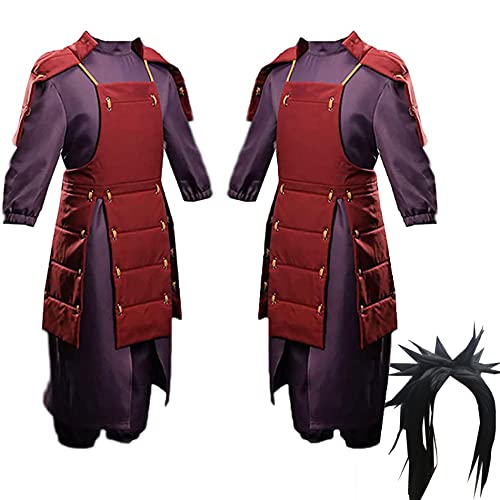 Uchiha Madara Cosplay Wig - Anime Naruto Costume Wig for Halloween & Cosplay Events - Perfect for Anime Conventions, Halloween Parties, and Themed Events