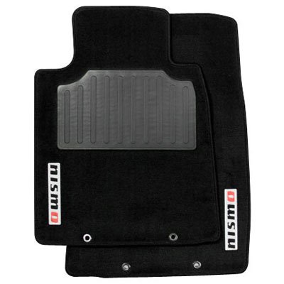 Premium Nissan 370Z NISMO Logo Car Floor Mats - Custom Fit All-Weather Protection - Perfect for Sports Cars & Performance Vehicles (Use for Racing, Daily Driving & Car Shows)