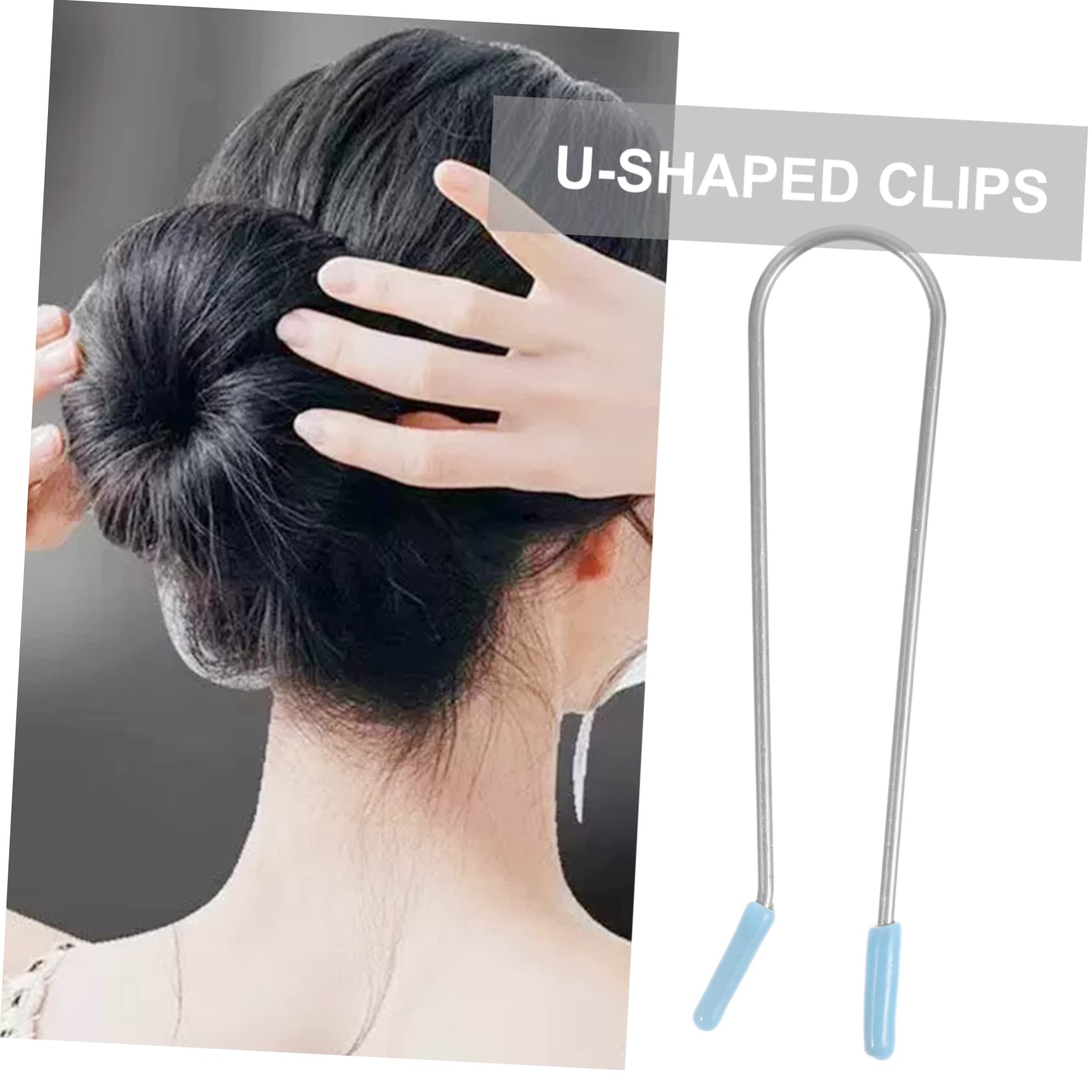 Minkissy 20pcs Metal Hair Roller Clips - Strong Hold Hot Roller Curler Clips for Salon & Home Use - Perfect for Styling, Curling & Fixing Bending Rollers