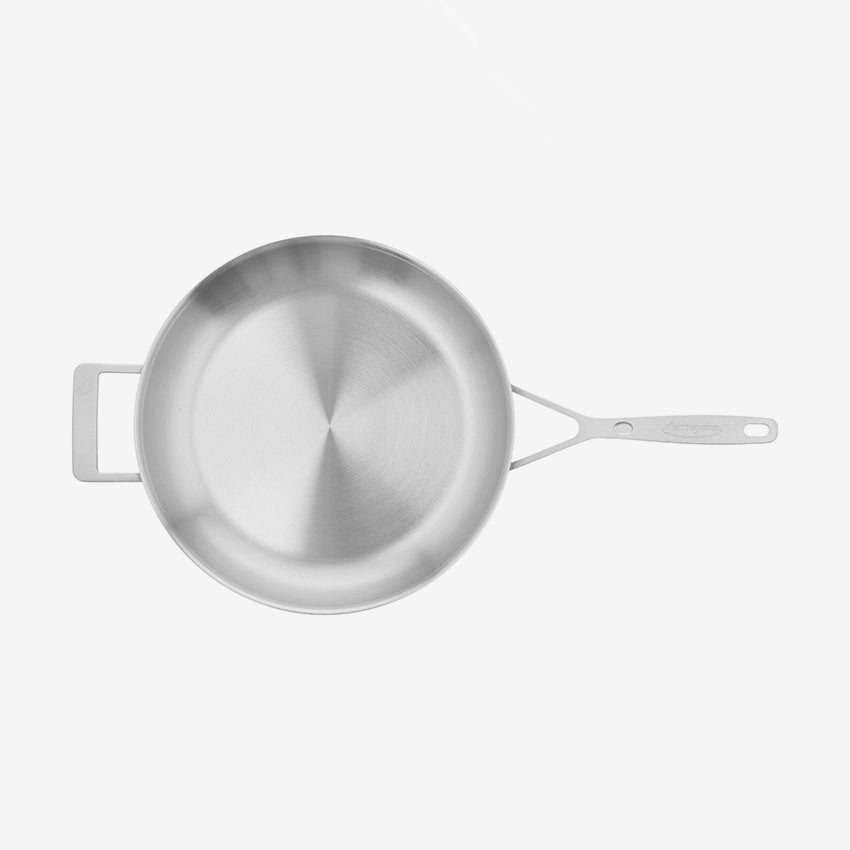 Demeyere Industry 5 Stainless Steel Fry Pan - Professional Grade Cookware for Home Chefs - Perfect for Searing, Sauteing & Frying