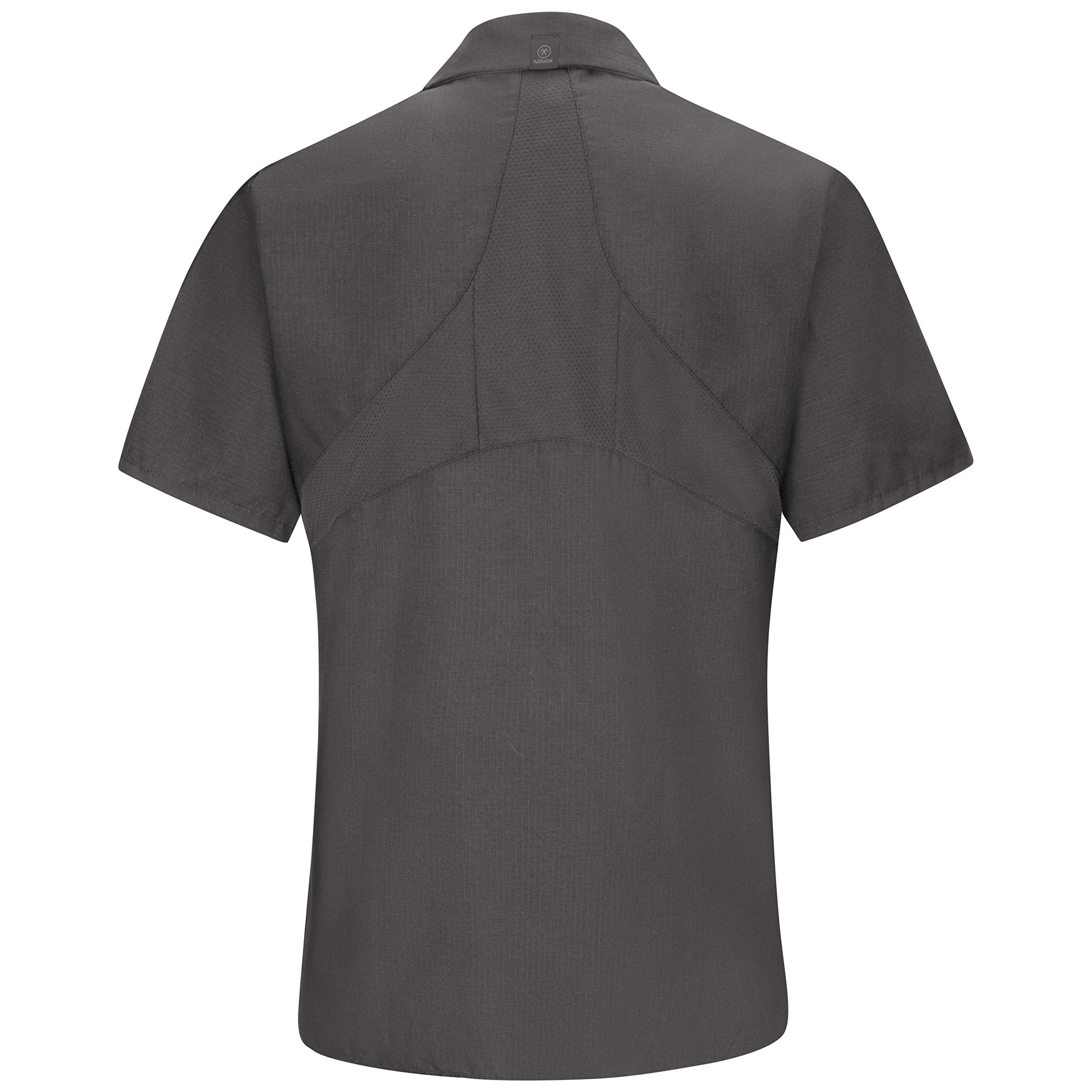 Red Kap Women's Short Sleeve Work Shirt with Mimix - Durable Comfort for Professionals | Perfect for Nurses, Chefs & Service Industry