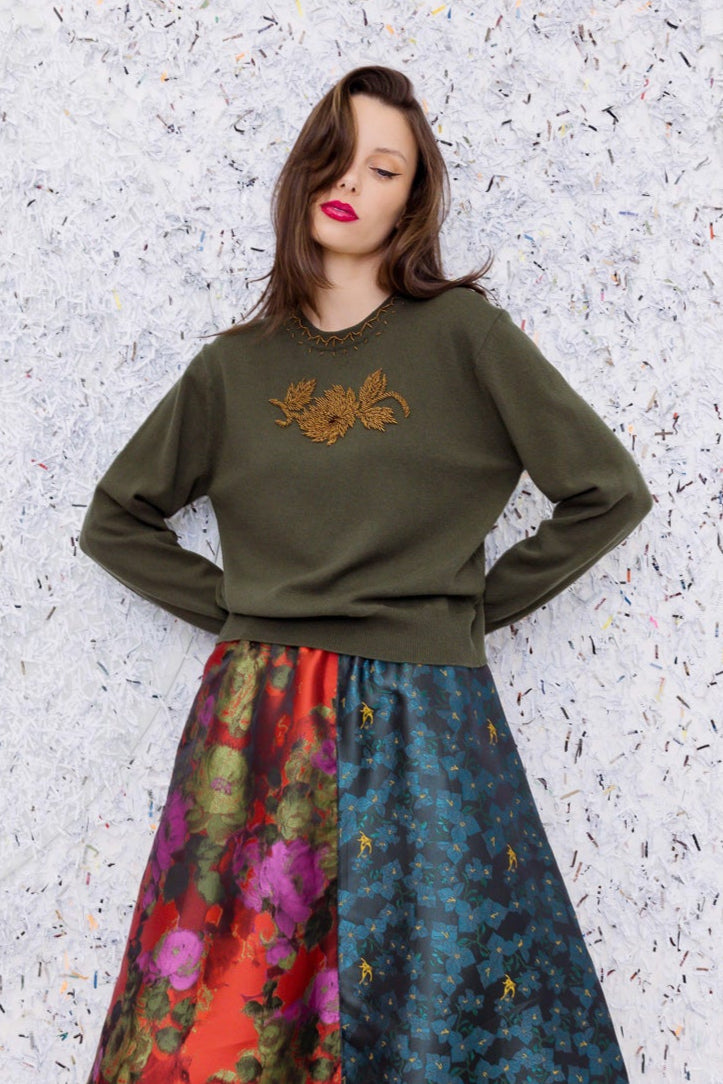 M.A. Dainty Starlight Sweater for Women - Soft Knit Pullover with Sparkle Yarn - Perfect for Date Nights & Holiday Parties
