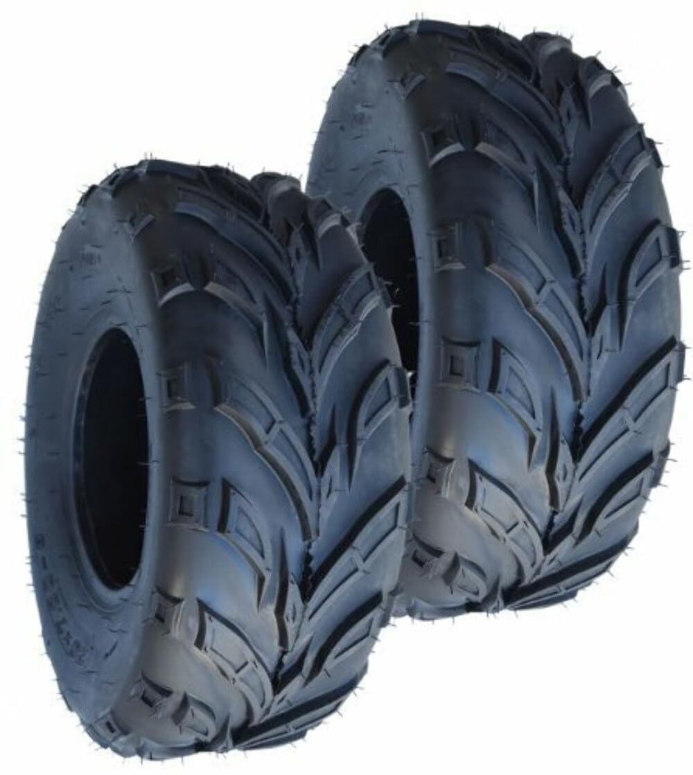 20x7-8 V Tread Go-Kart Tires (2-Pack) - High-Performance Racing Tires for Dirt, Grass & Off-Road Tracks - Perfect for Kart Racing, Backyard Fun & Competitive Events