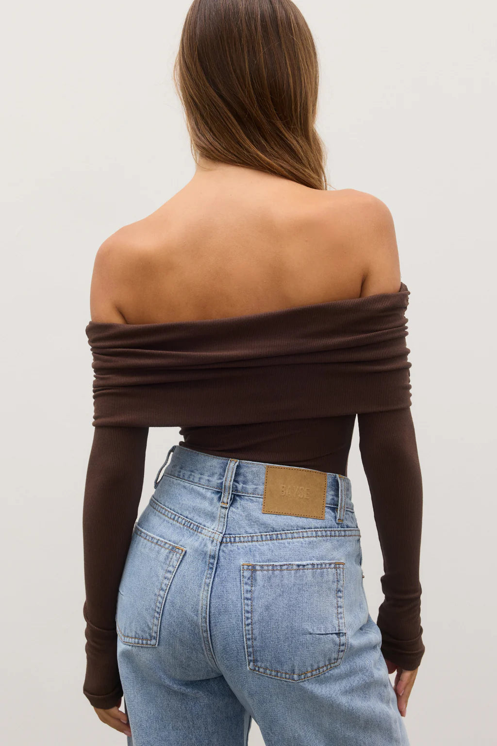 ALESSANDRA Women's Casual Blouse - Elegant Espresso Brown Top for Everyday Wear | Perfect for Office, Date Night & Weekend Outfits