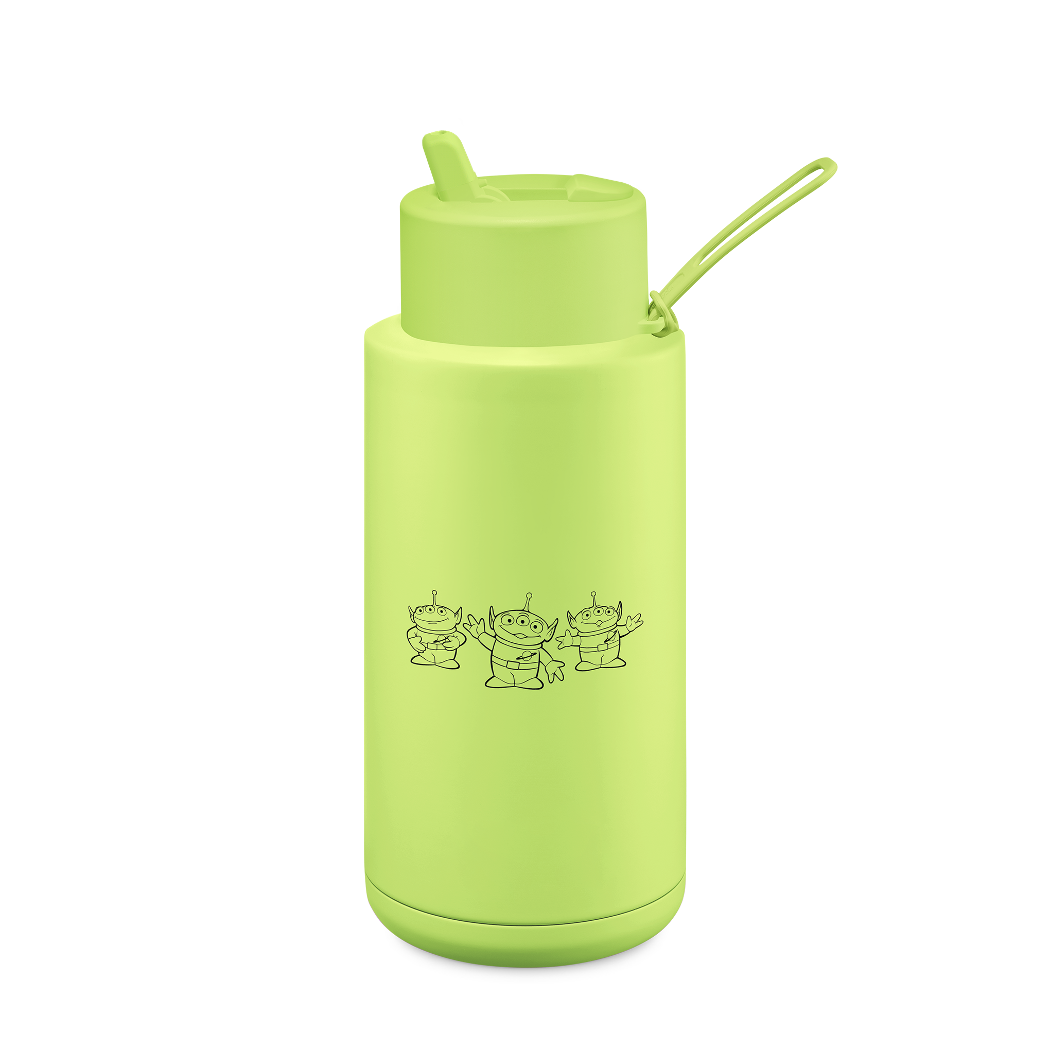 Disney Pixar Ceramic Reusable Water Bottle 34oz (1000ml) - Insulated Stainless Steel Travel Mug for Hot & Cold Drinks, Perfect for School, Office, Gym, and Outdoor Activities