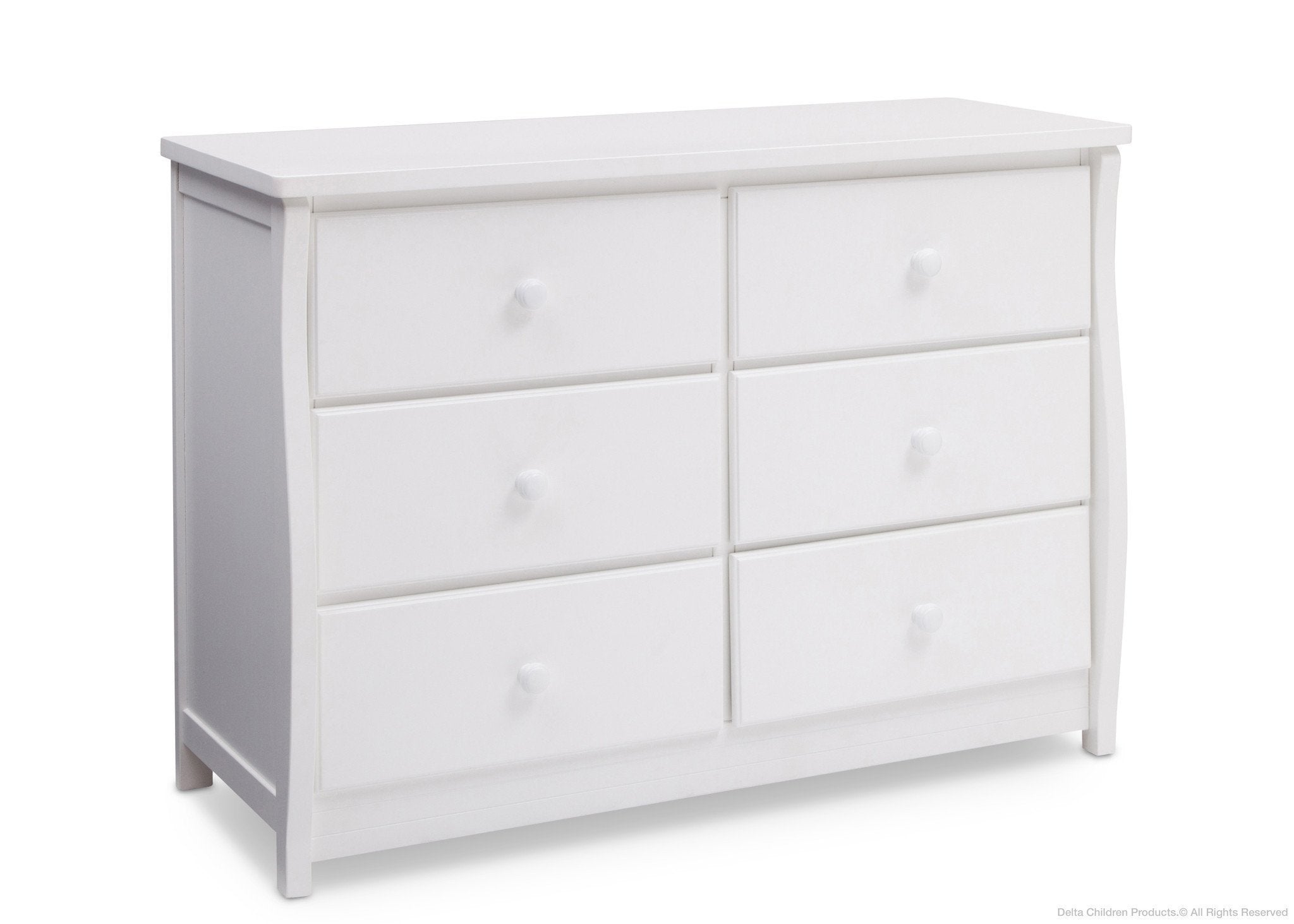 Clermont 6 Drawer Dresser - Modern Wooden Chest of Drawers for Bedroom, Nursery & Closet Organization | Stylish Storage Furniture for Home & Office