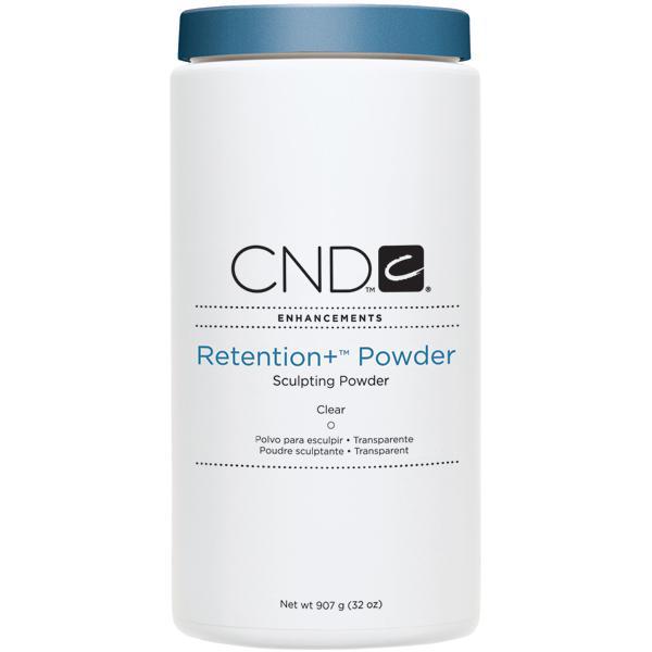 CND Retention Sculpting Powder Clear 32 oz - Professional Nail Sculpting & Retention Gel for Strong, Long-Lasting Nails - Perfect for Salon & DIY Manicures at Home