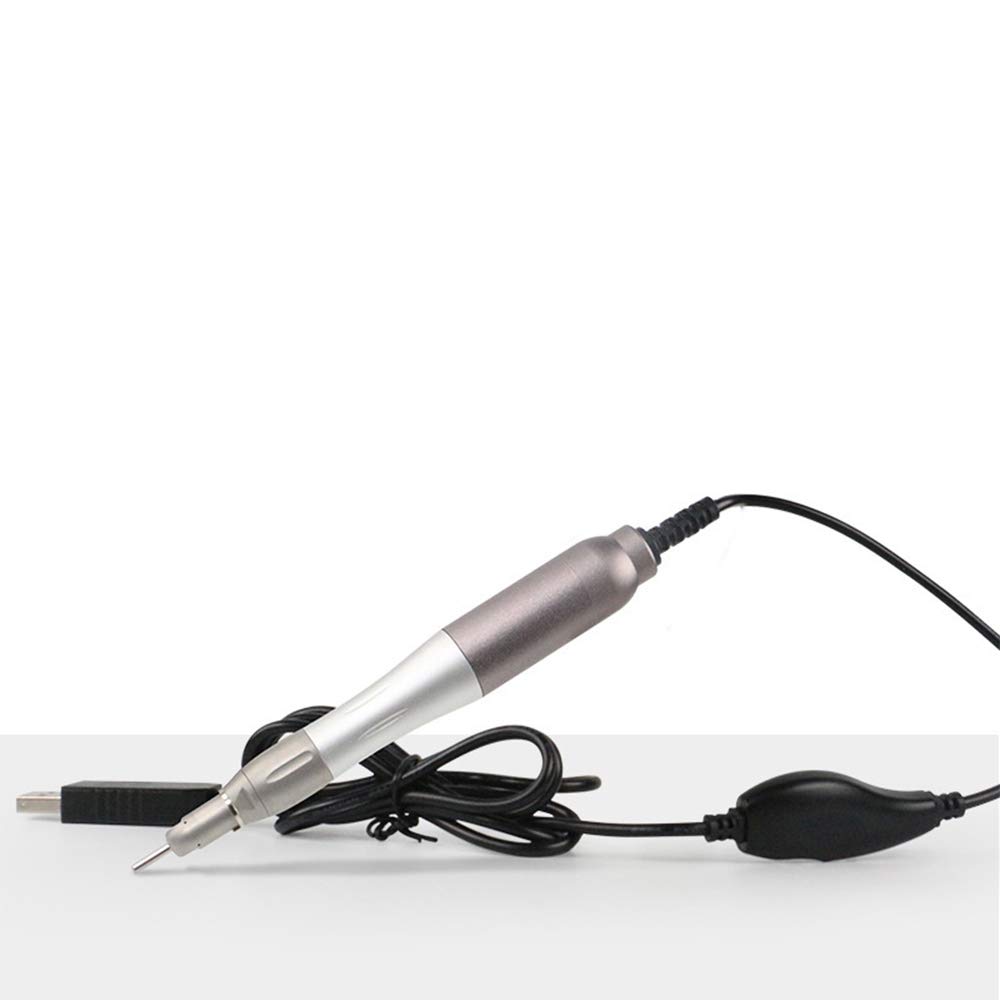 GND USB35000RPM Portable Electric Nail Drill Kit - Professional Manicure Pedicure Sander for Acrylic & Gel Nails, Compact Efile Handpiece for Home Salon & DIY Nail Care | Perfect for Nail Artists, Beauty Salons & At-Home Grooming