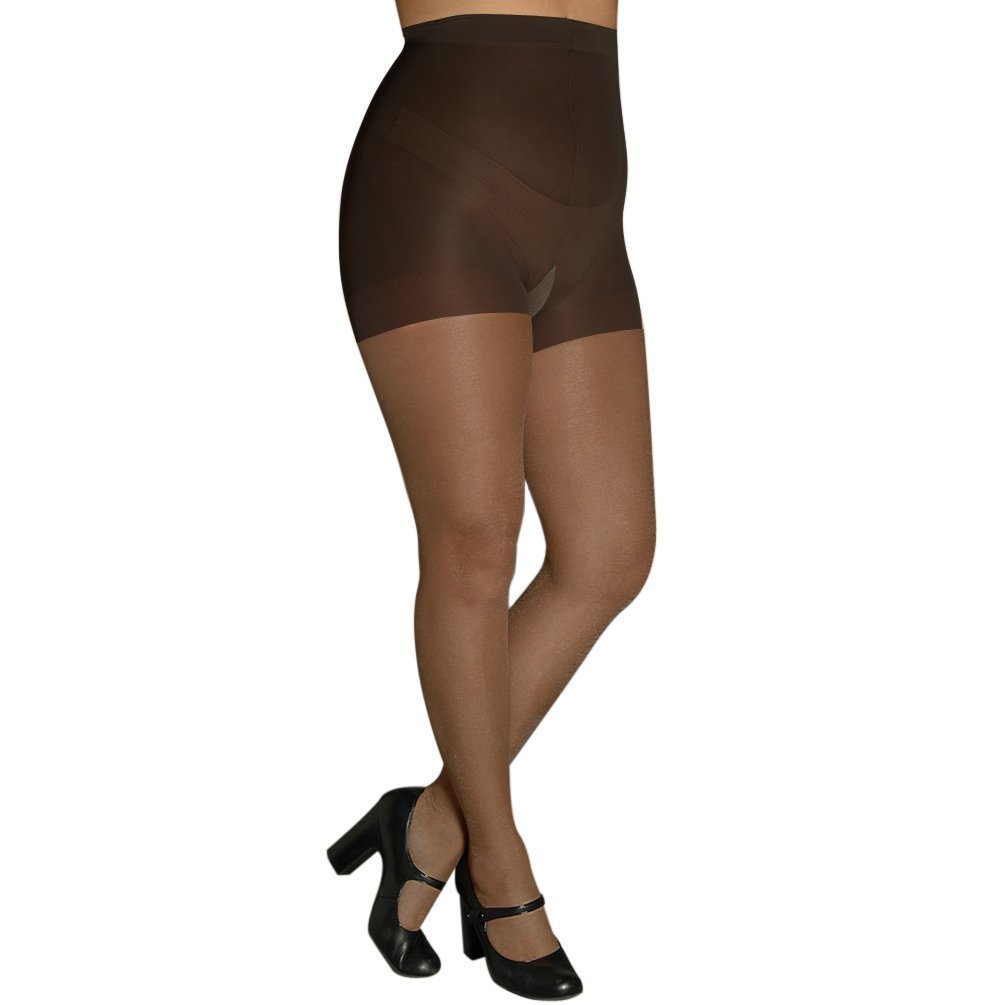 Berkshire Women's Plus-Size Queen Ultra Sheer Control Top Pantyhose - Comfortable & Supportive Tights for Work, Evening Out & Special Occasions