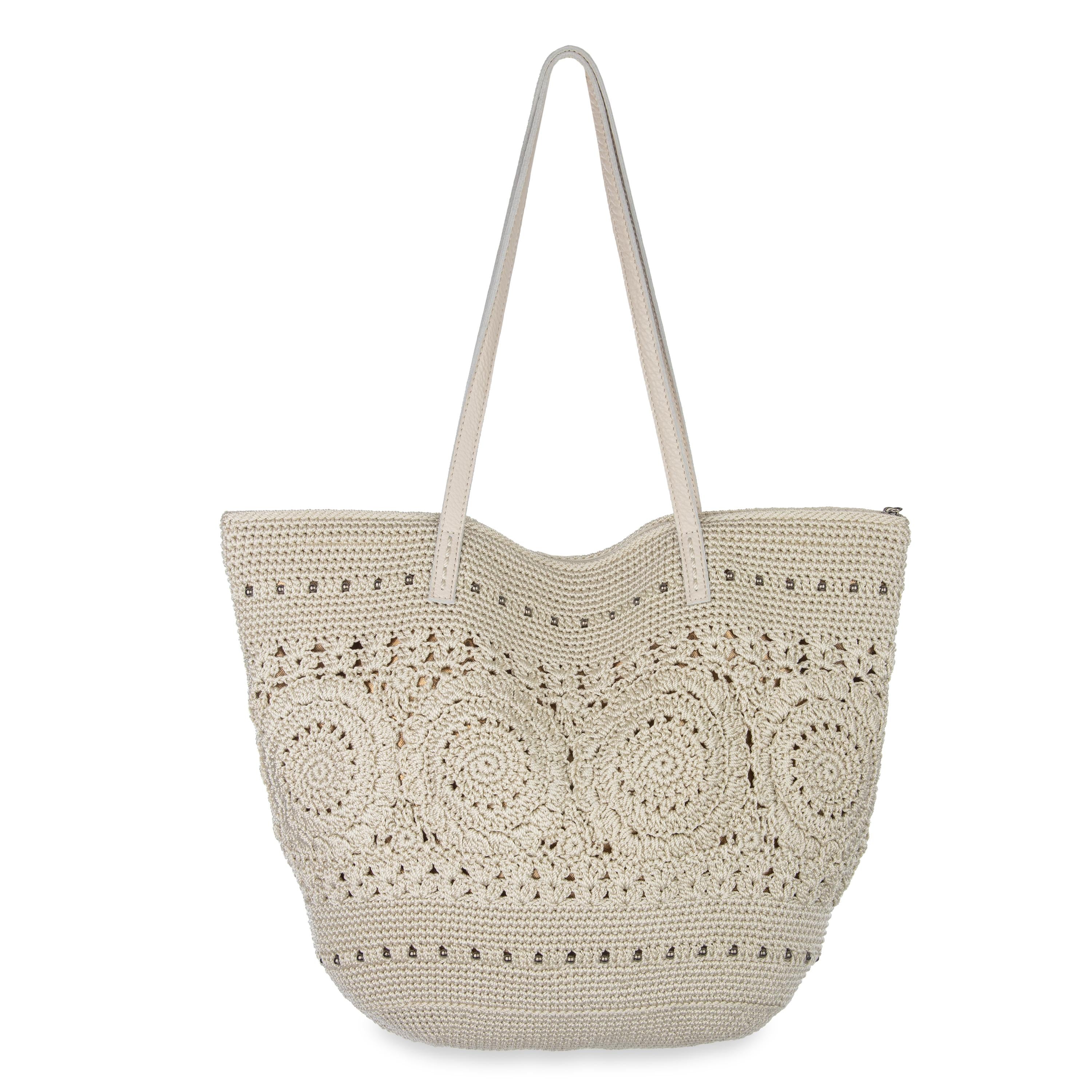 Faye Large Tote Bag for Women - Spacious Canvas Tote with Leather Handles - Perfect for Work, Travel & Shopping | Stylish & Durable Everyday Carryall