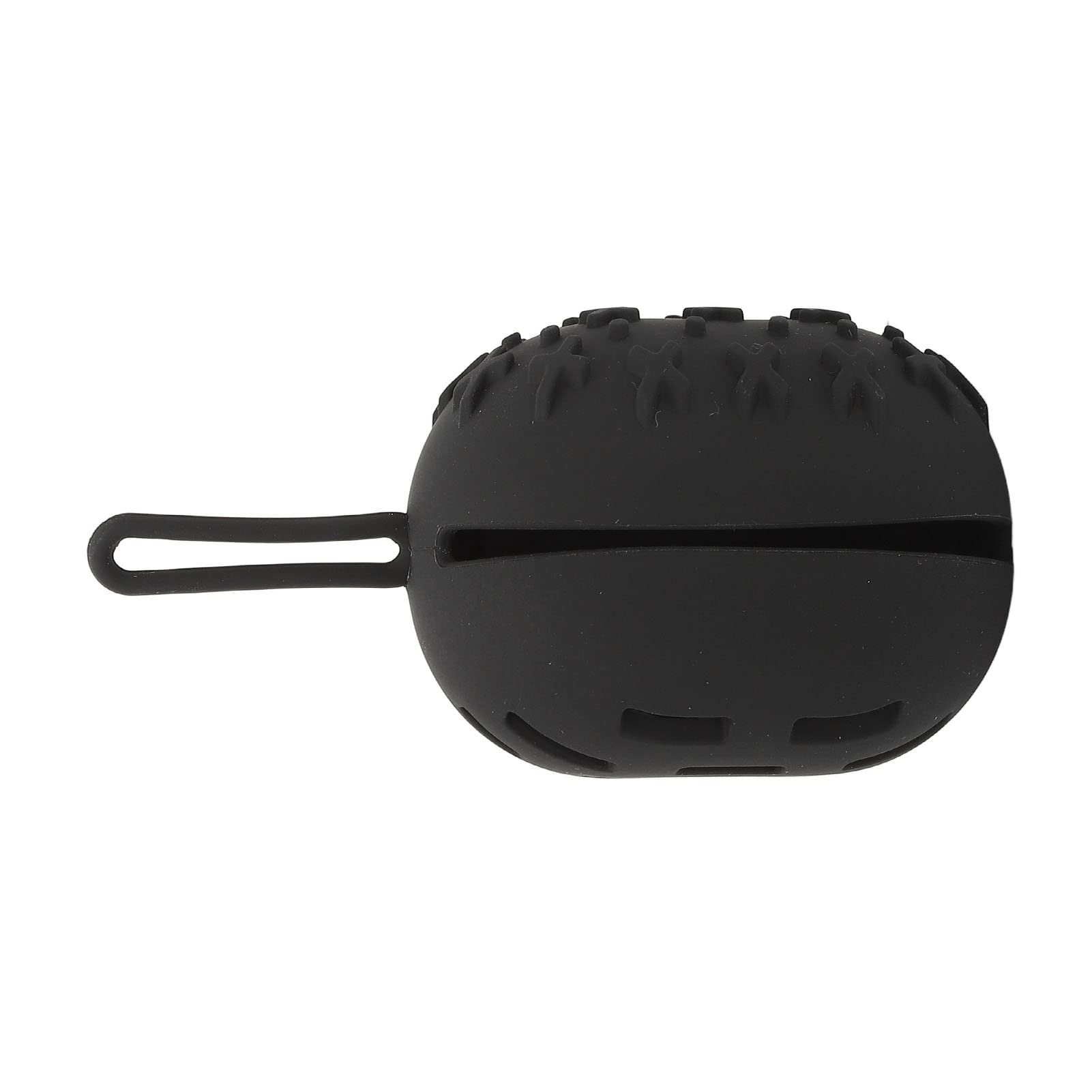 EXCLUZO Silicone Makeup Sponge Case - Breathable Blender Holder for Travel & Home Use (Black)