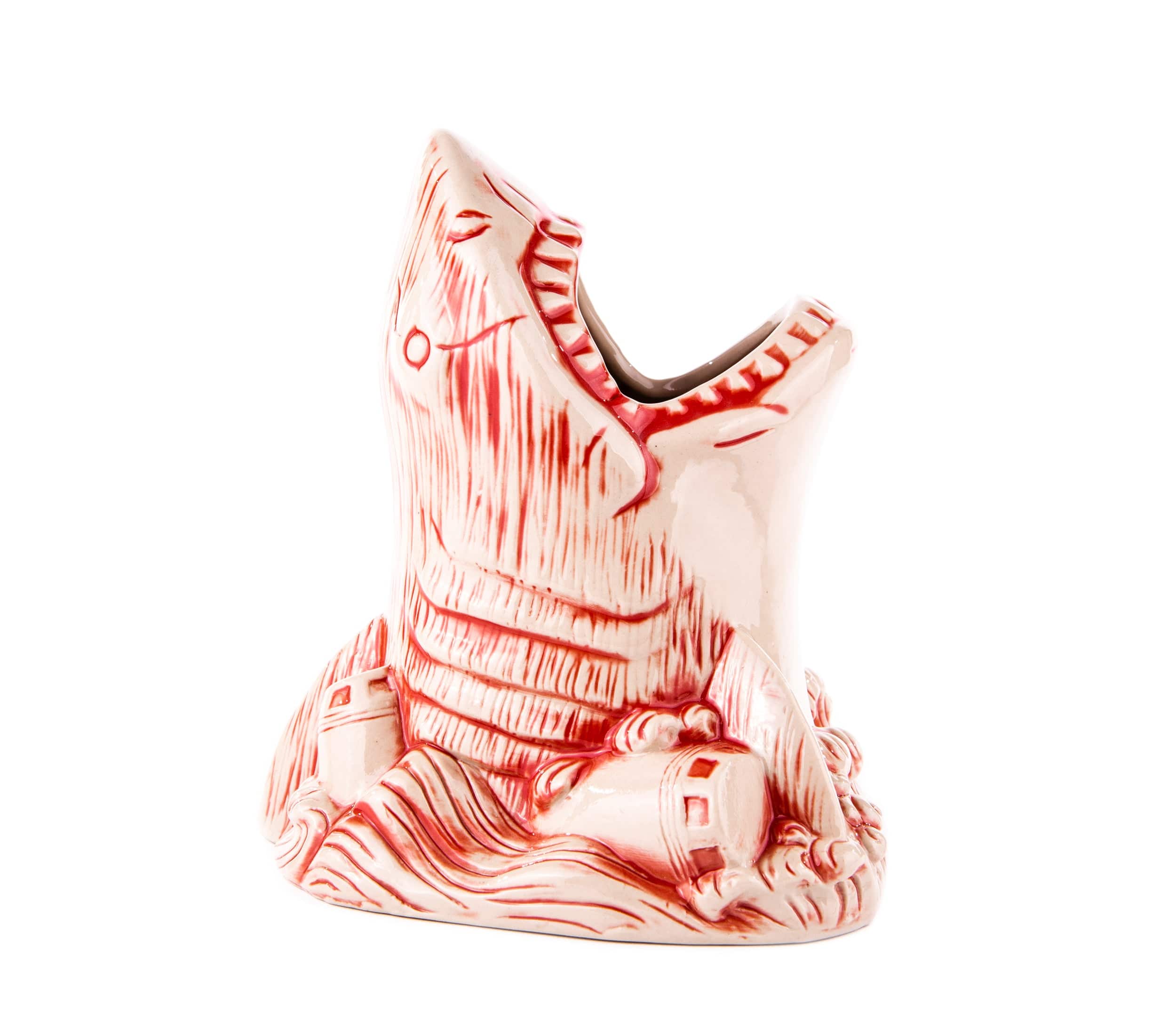 Jaws – Bruce the Shark Tiki Mug (Chum Variant) – Collectible Movie-Themed Drinkware for Shark Fans & Tiki Bar Enthusiasts – Perfect for Summer Parties, Halloween Decor & Movie Nights