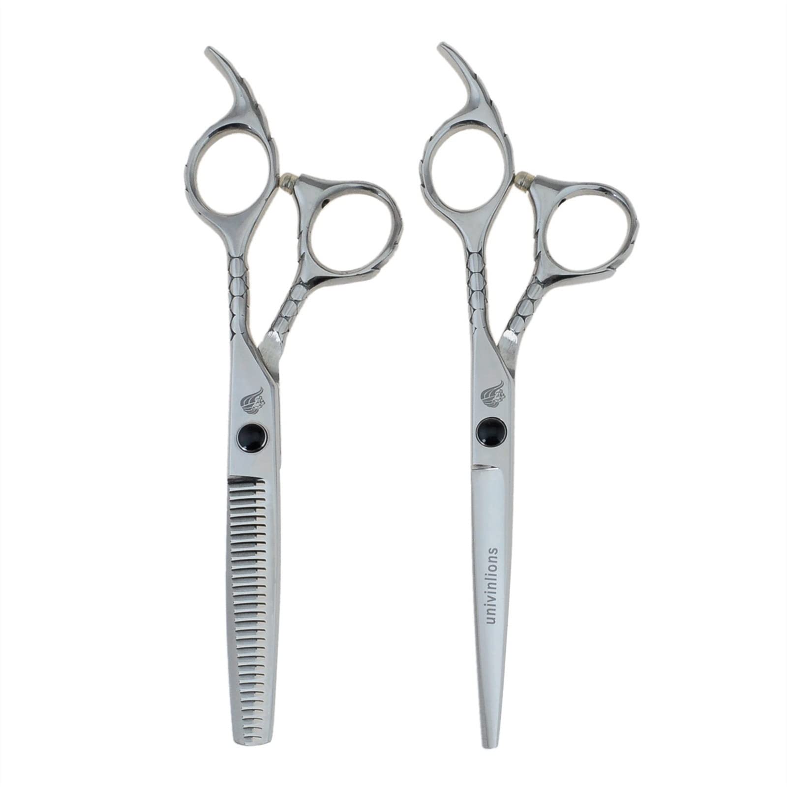 ATRIXU 6.0 Inch Professional Hair Cutting Scissors Set - Japanese Steel Barber Shears, Hairdressing Scissors, Comb & Razor Accessories for Salon, Hairstylist & Home Hair Cutting - Perfect for Styling, Trimming & Hairdressing