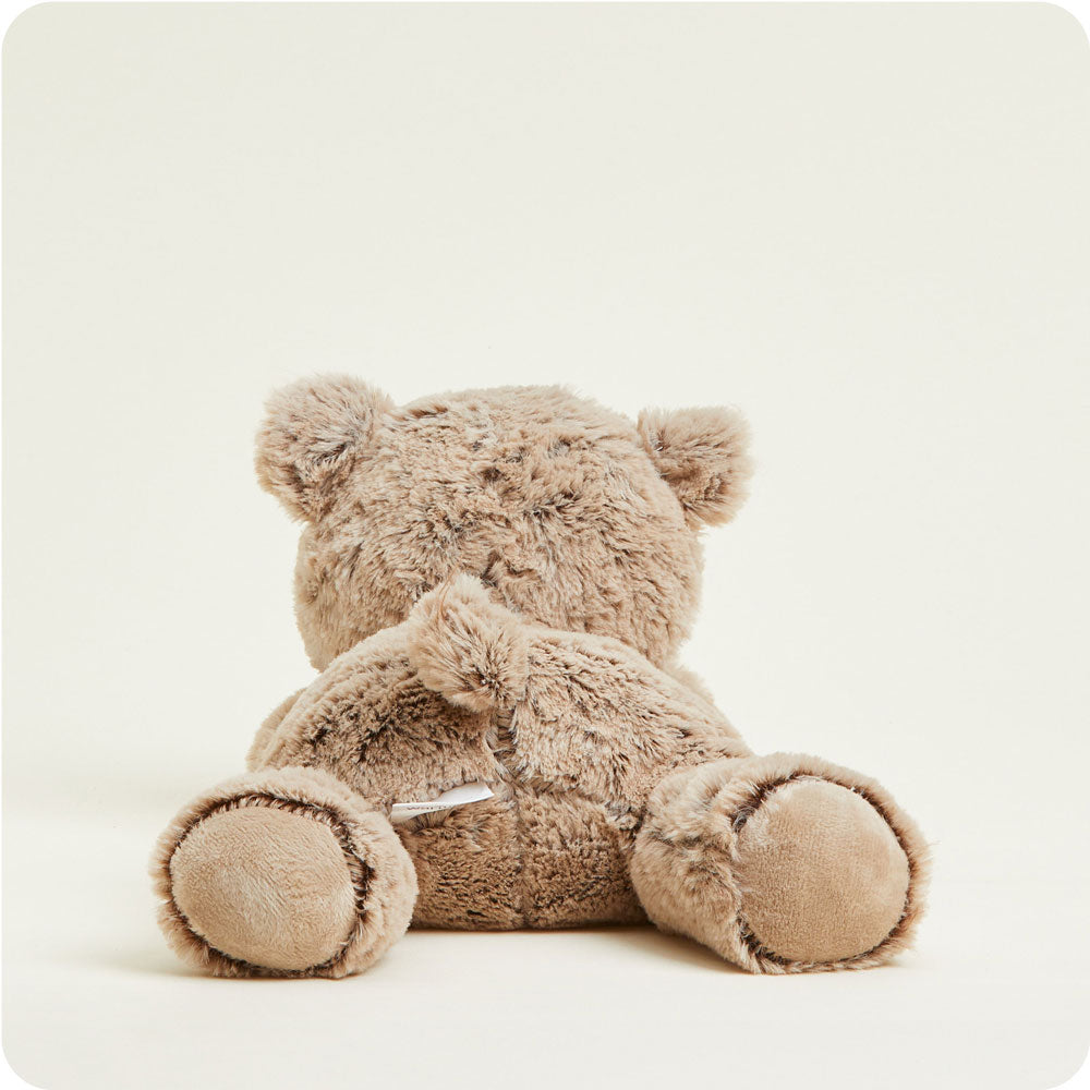 Brown Bear Warmies - Soft Plush Microwaveable Heating Pad for Kids & Adults - Perfect for Relaxation, Stress Relief & Pain Relief - Ideal for Home, Office & Travel Use