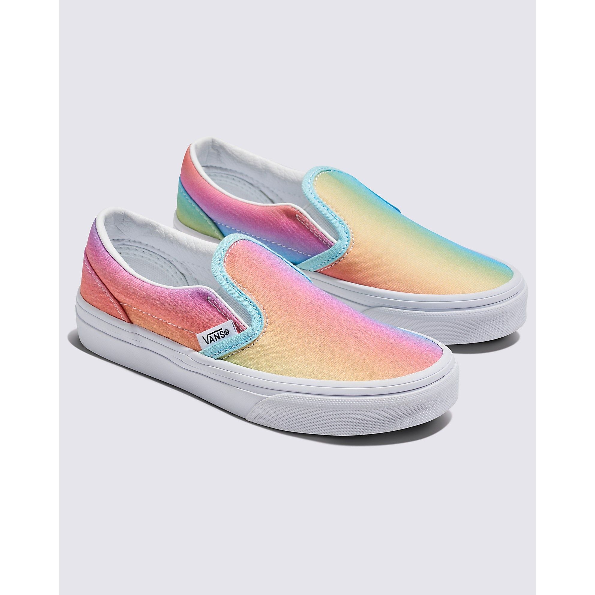 Vans Kids Classic Slip-On Shoes | Comfortable Canvas Sneakers for Boys & Girls | Perfect for School, Play & Everyday Wear
