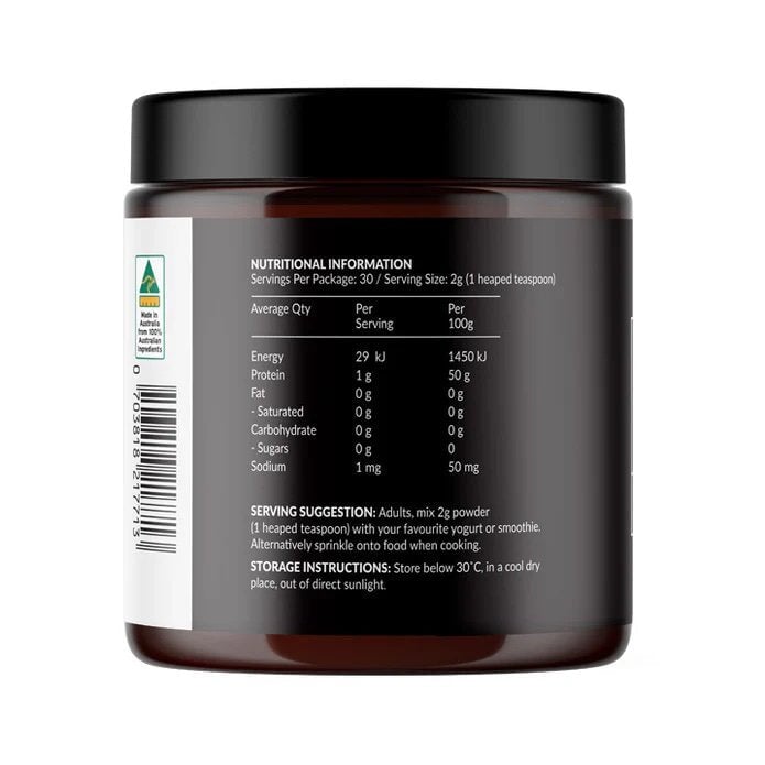 Ancestral Nutrition Primal Body 100% Pure Bovine Testicle Powder 60g - Natural Testosterone Booster for Men's Health & Fitness Performance