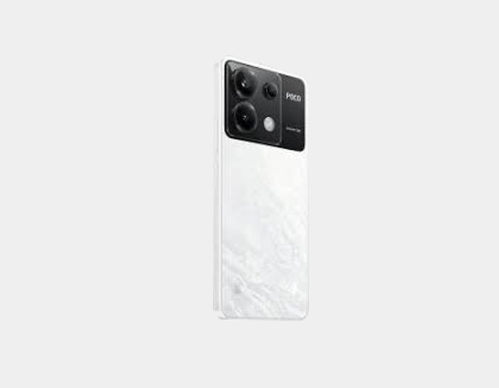 Xiaomi Poco X6 5G Smartphone 256GB ROM 8GB RAM Dual SIM GSM Unlocked (White) - Perfect for Gaming, Streaming & Work on the Go