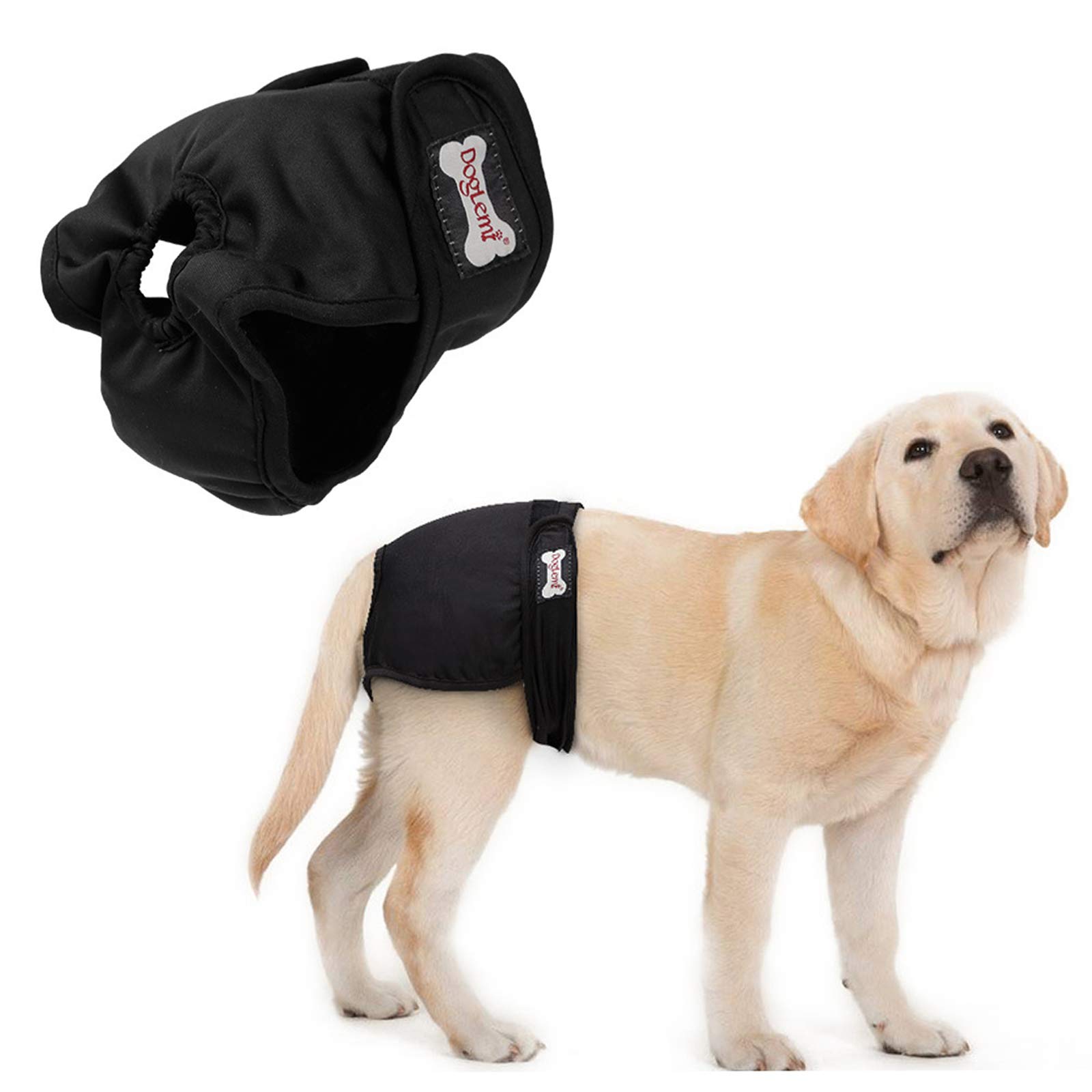 Petyoung Washable Reusable Female Dog Diapers with Waterproof TPU Layer - Comfortable & Leak-Proof Pet Diapers for Incontinence, Heat Cycles, and Travel Use