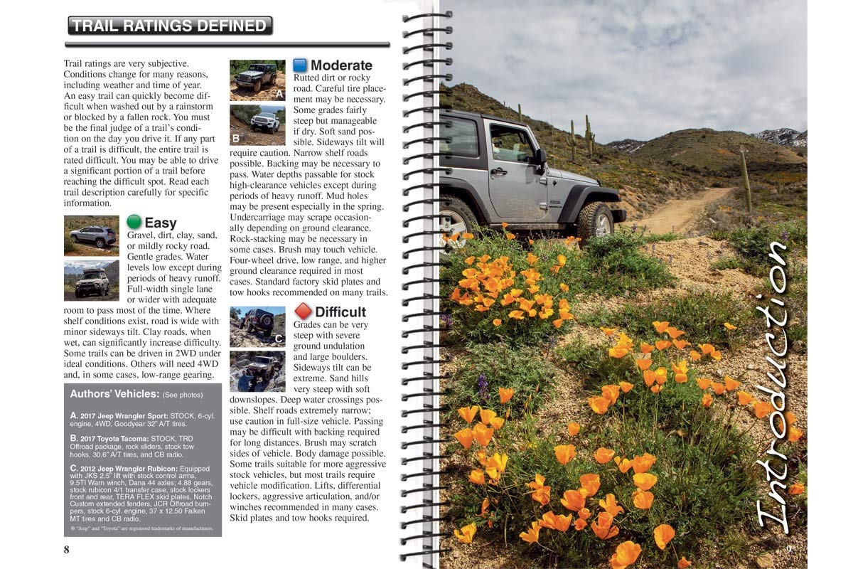 Arizona Backroads & 4WD Trails Guide Book - Ultimate Off-Road Adventure Guide for Jeep, Truck & SUV Enthusiasts | Explore AZ Desert & Mountain Scenic Routes