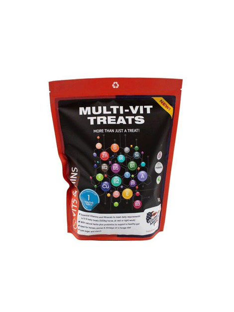 Equine America Multi Vitamin Treats for Horses - Healthy Snacks for Daily Nutrition & Immune Support | Perfect for Training, Rewards & Show Days