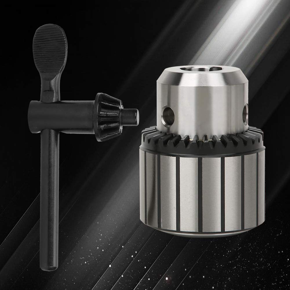 Professional High Accuracy 0.6-20mm Heavy Duty Drill Chuck Adapter for Electric Power Tools & Impact Drills - Perfect for Woodworking, Metalworking & DIY Home Projects
