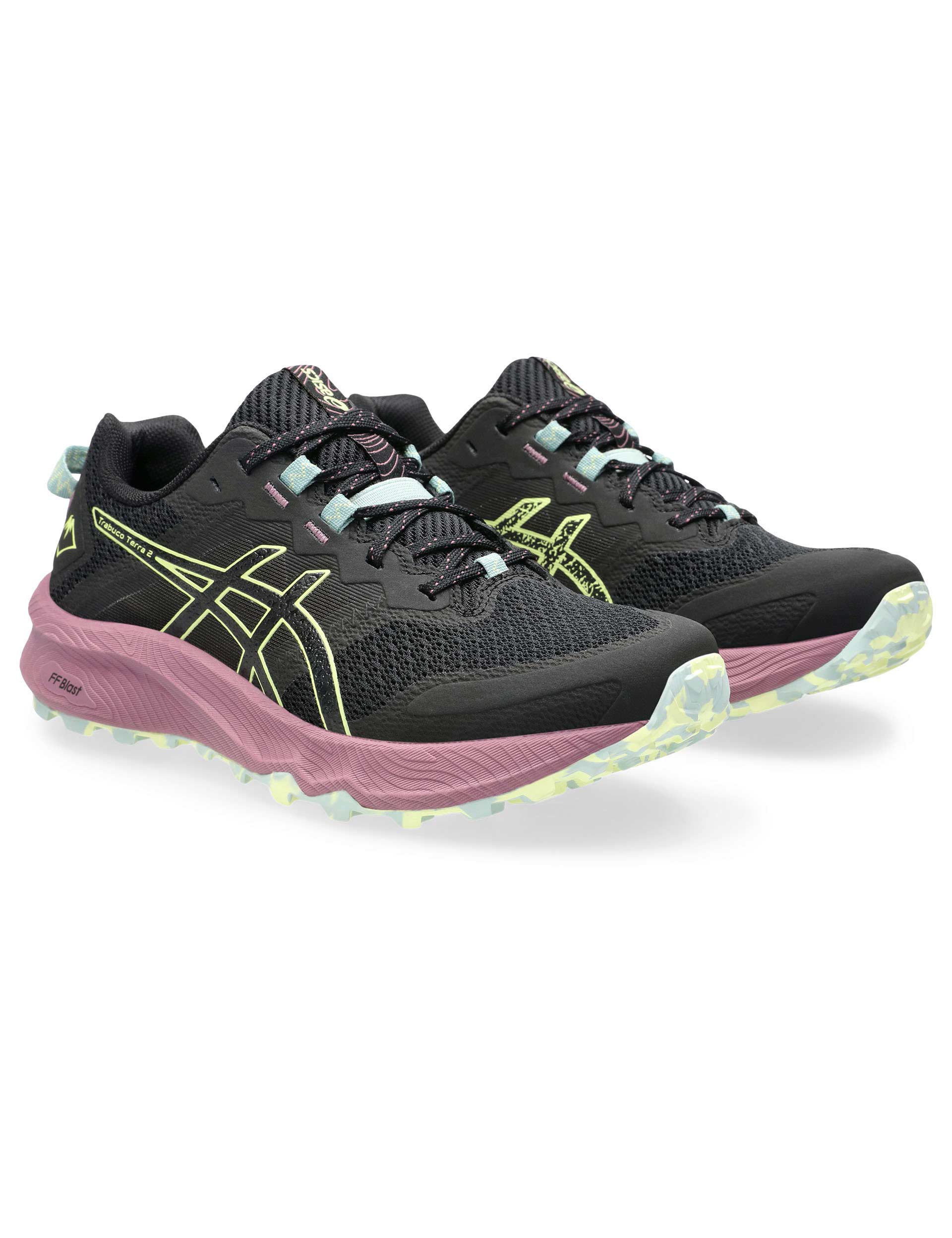 Trabuco Terra 2 Trail Running Shoes - Black/Huddle Yellow for Men & Women | Lightweight Hiking & Outdoor Adventure Footwear