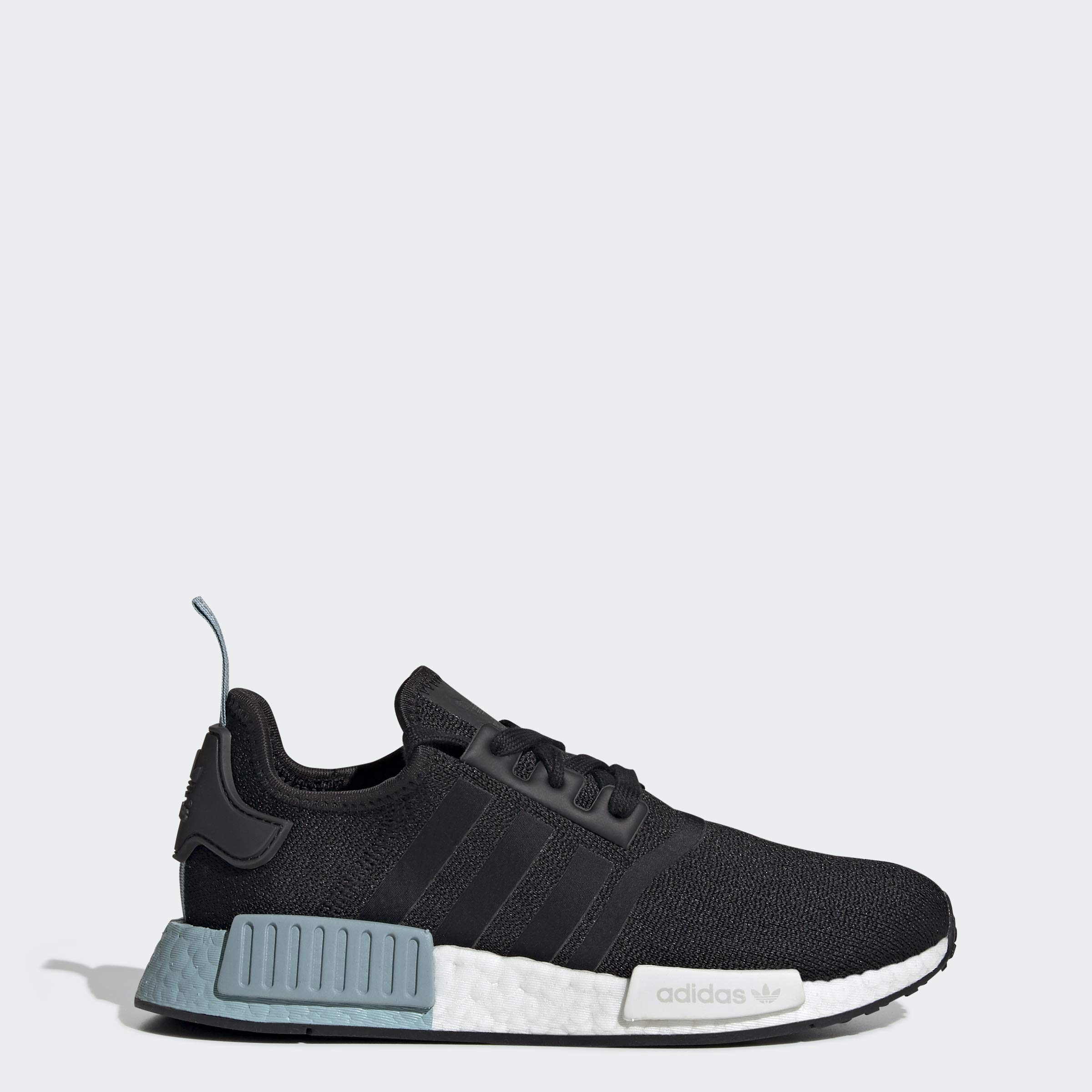 adidas Originals Women's NMD_R1 Sandals - Black/Ash Grey | Comfortable Athletic Slides for Running, Gym & Casual Wear | Size 11 US