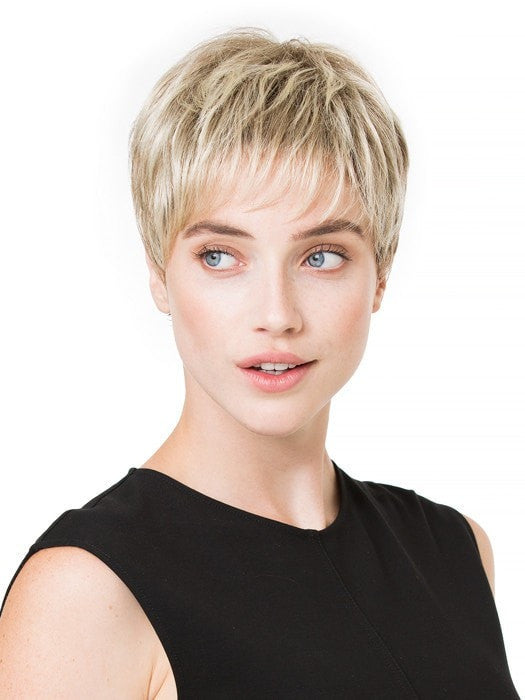 Ginger Mono Synthetic Lace Front Wig with Mono Top - Soft & Natural Looking Human Hair Wig for Women | Perfect for Cosplay, Daily Wear & Special Occasions