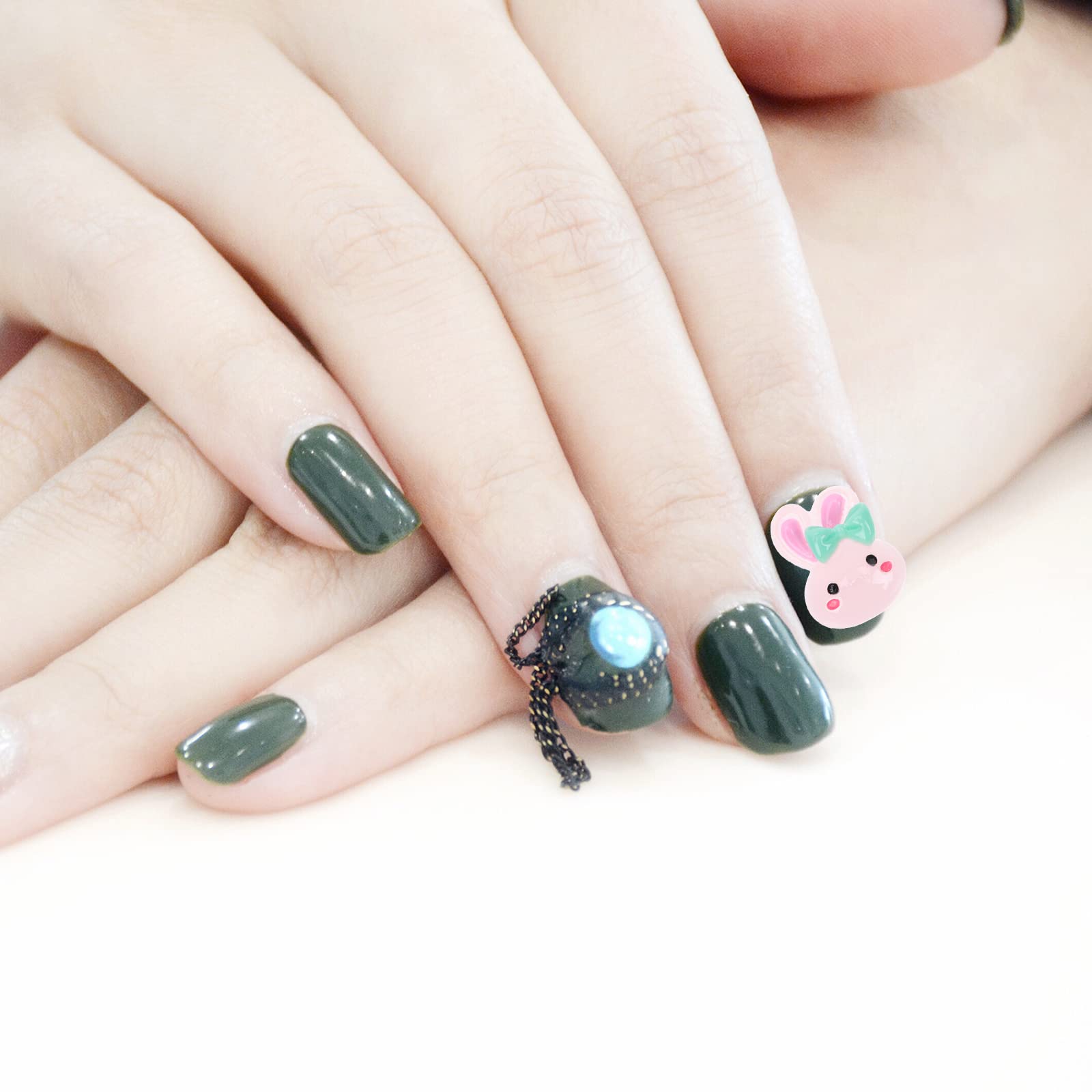 FOMIYES 30Pcs Cute Cartoon Nail Art Decorations Set - DIY Nail Stickers for Manicure, Nail Tips & Nail Art Designs - Perfect for Home Salon, Party Nails & Gift Giving