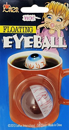 Floating Blue Eyeball Prank Toy - Realistic Novelty Gag Gift for Halloween Pranks, Party Jokes & Scare Props - Fun Practical Joke Supplies for Friends & Family