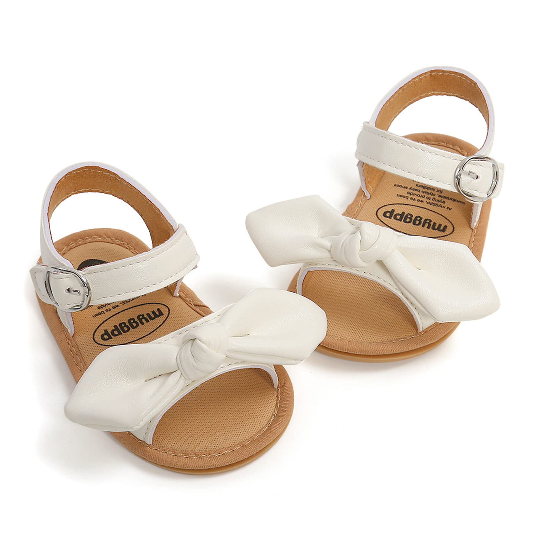 **Baby Girls Sandals - Summer First Walker Shoes for Toddlers | Non-Slip Comfortable Outdoor Sandals for Beach, Park & Playtime**