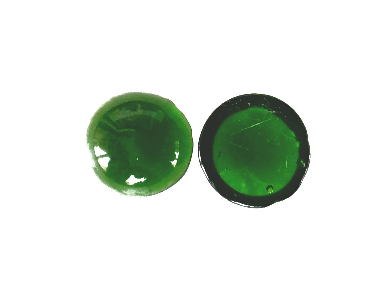 Rastogi Handicrafts Glass Gems for Vase Fillers - 100pcs 10mm Green Decorative Pebbles for Wedding Centerpieces, Home Decor & Floral Arrangements
