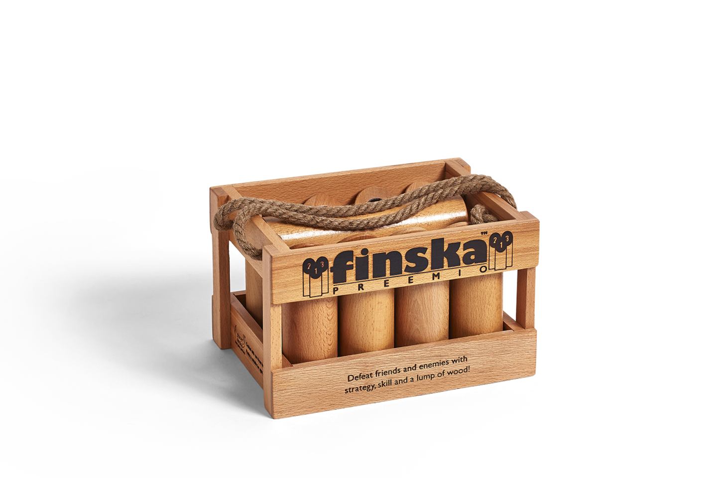 Premium Finska Outdoor Tossing Game Set - Classic Wooden Lawn Game for Backyard, Picnic, Beach & Camping Fun - Perfect for Family Gatherings & Parties