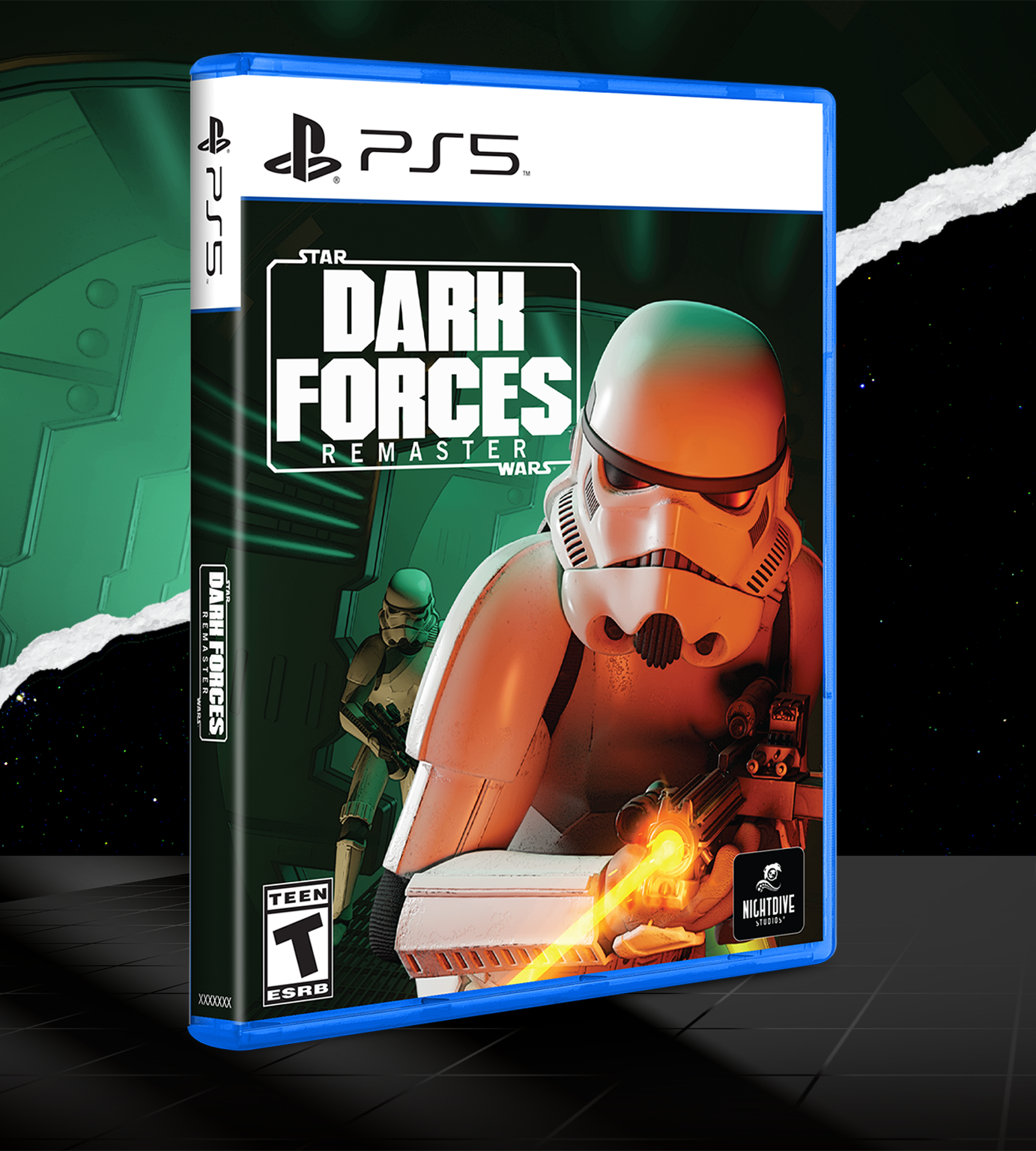 Star Wars: Dark Forces Remaster - Limited Edition PS5 Game | Classic Action Shooter for Gaming Enthusiasts | Perfect for Solo Play & Star Wars Fans