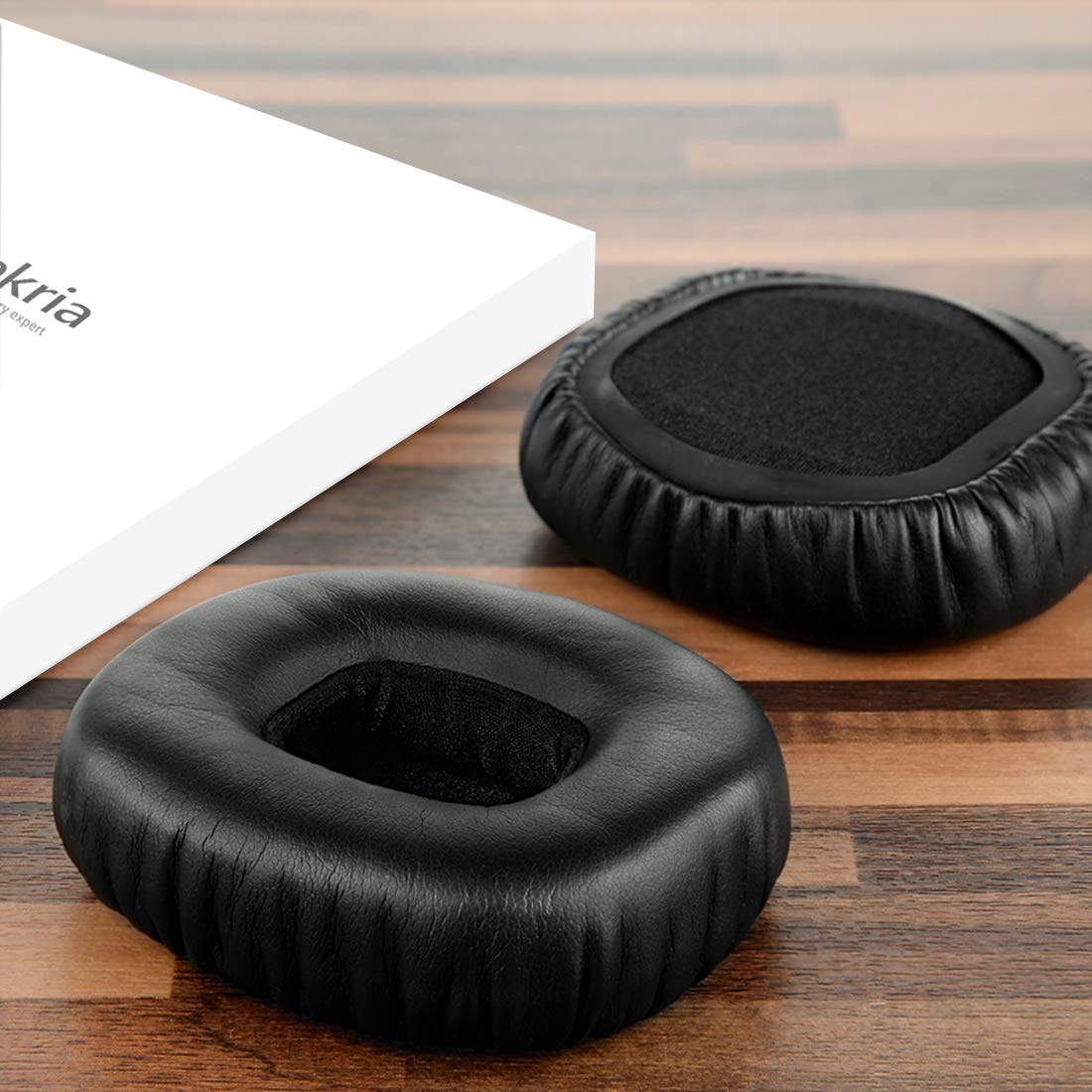 Geekria QuickFit Replacement Ear Pads for JBL J55 J55a J55i J56BT Headphones - Premium Memory Foam Ear Cushions & Earpads for Comfort & Noise Isolation - Perfect for Gaming, Music & Travel (Black)