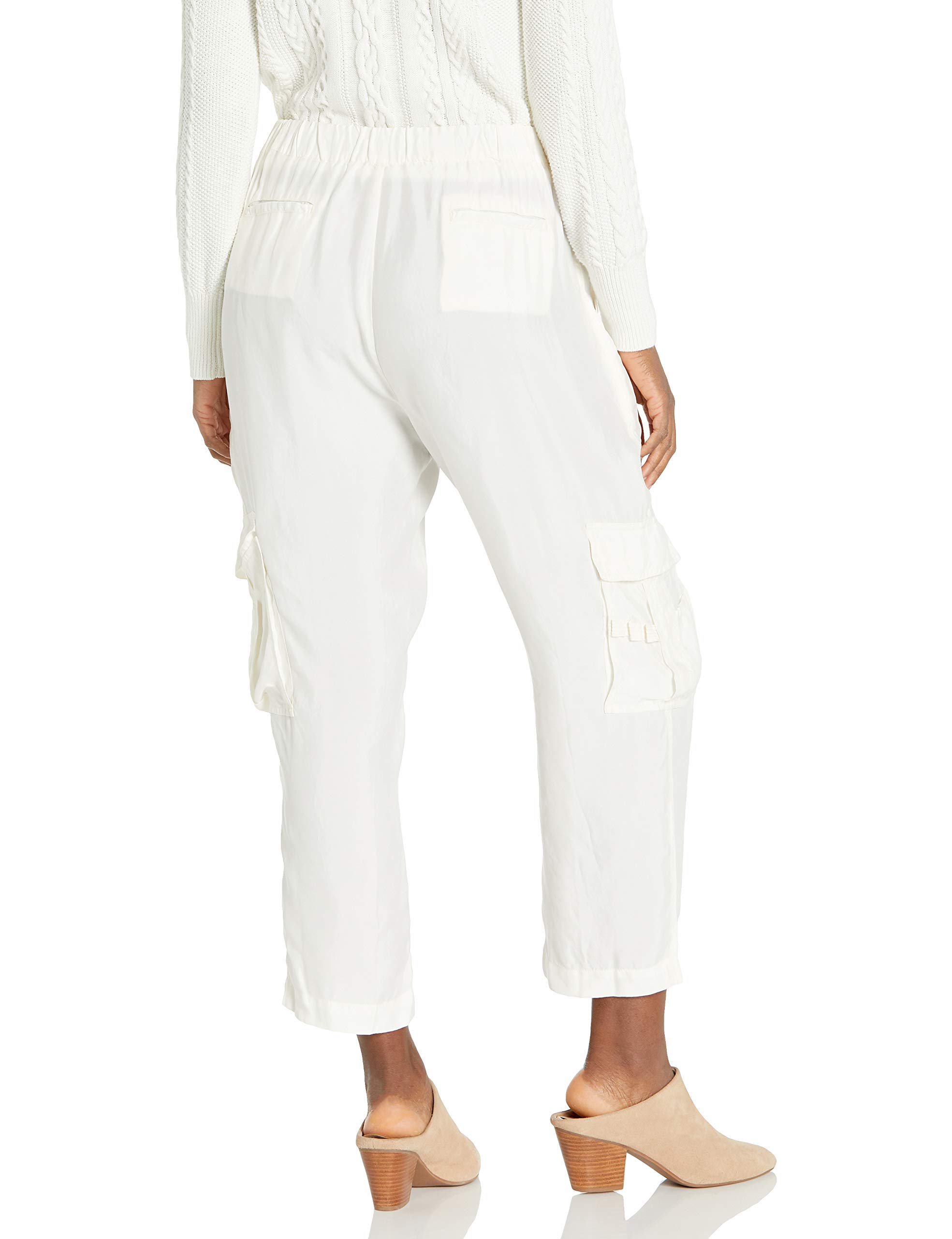 Pete & Greta Women's Comfortable Rayon Cargo Pants - Stylish Casual & Travel Pants for Everyday Wear, Hiking, and Outdoor Adventures