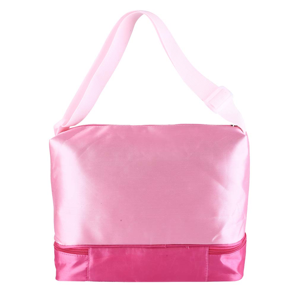 Worem Sequined Dance Duffle Bag with Adjustable Shoulder Strap - Stylish Zipper Bag for Girls & Kids, Perfect for Dance Classes, Travel & Daily Use