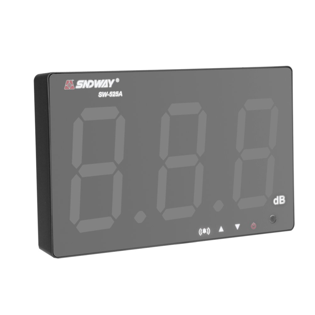 Digital Sound Level Meter 30-130dB with Alarm - 9.6