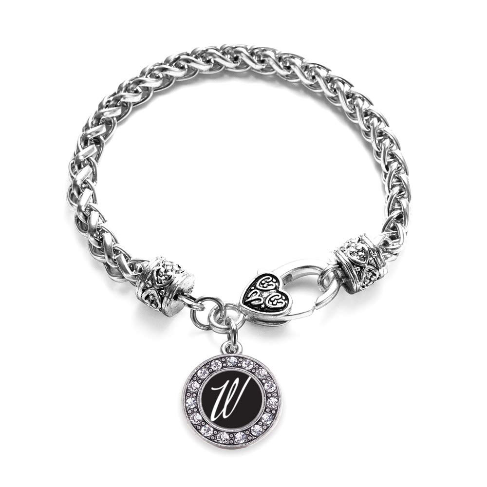 Inspired Silver - Sterling Silver Circle Charm Bracelet with Cubic Zirconia Jewelry for Women, Elegant Gift for Birthday, Anniversary & Special Occasions