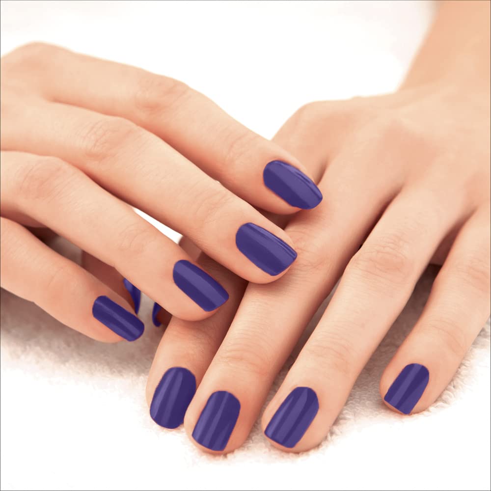 LAKMÉ 9 To 5 Primer + Gloss Glossy Finish Nail Polish - Purple Magic (6ml) | Long-Lasting Shine for Work & Evening Events