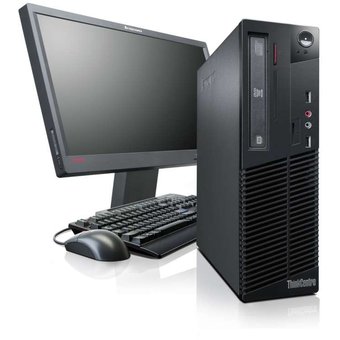 Lenovo ThinkCentre M93P SFF Desktop & ThinkVision 22