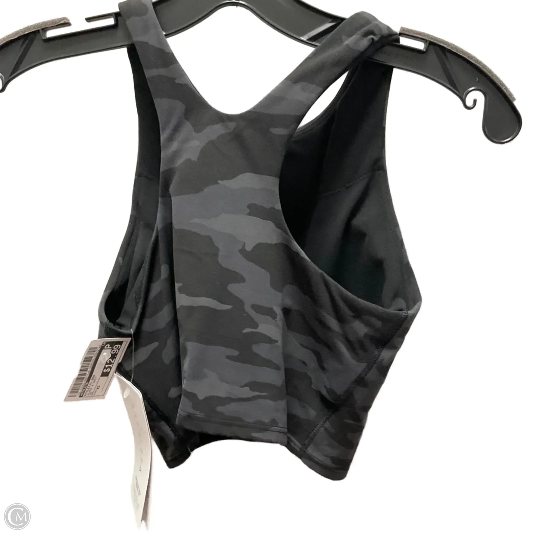 Athleta Women's Athletic Sports Bra - Black & Grey - Size XS - High Support for Running, Yoga & Gym Workouts